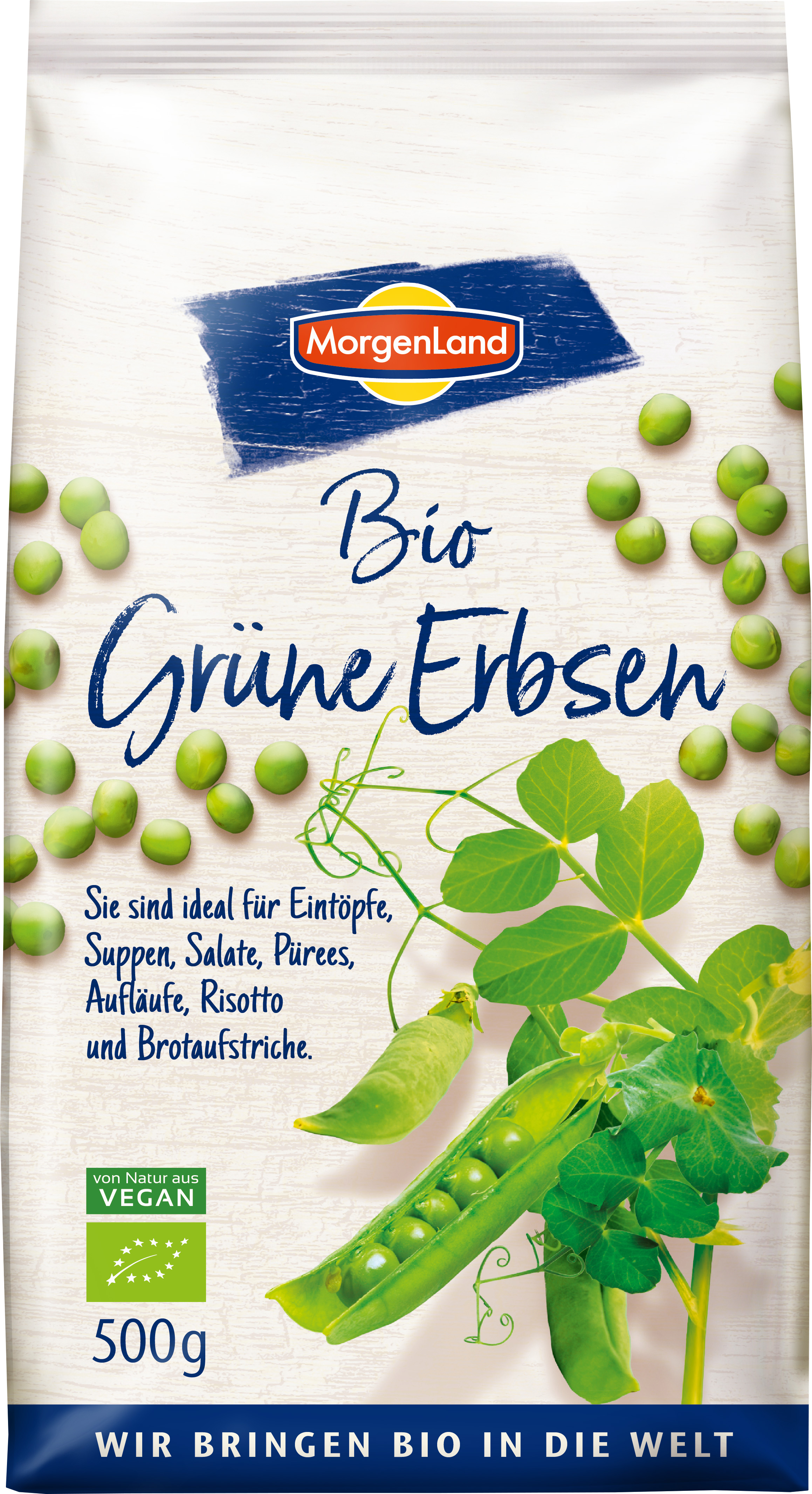 MorgenLand Grüne Erbsen 500g