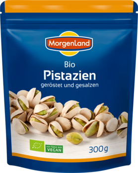 MorgenLand Jumbo Pistazien geröstet & gesalzen 300g/nl