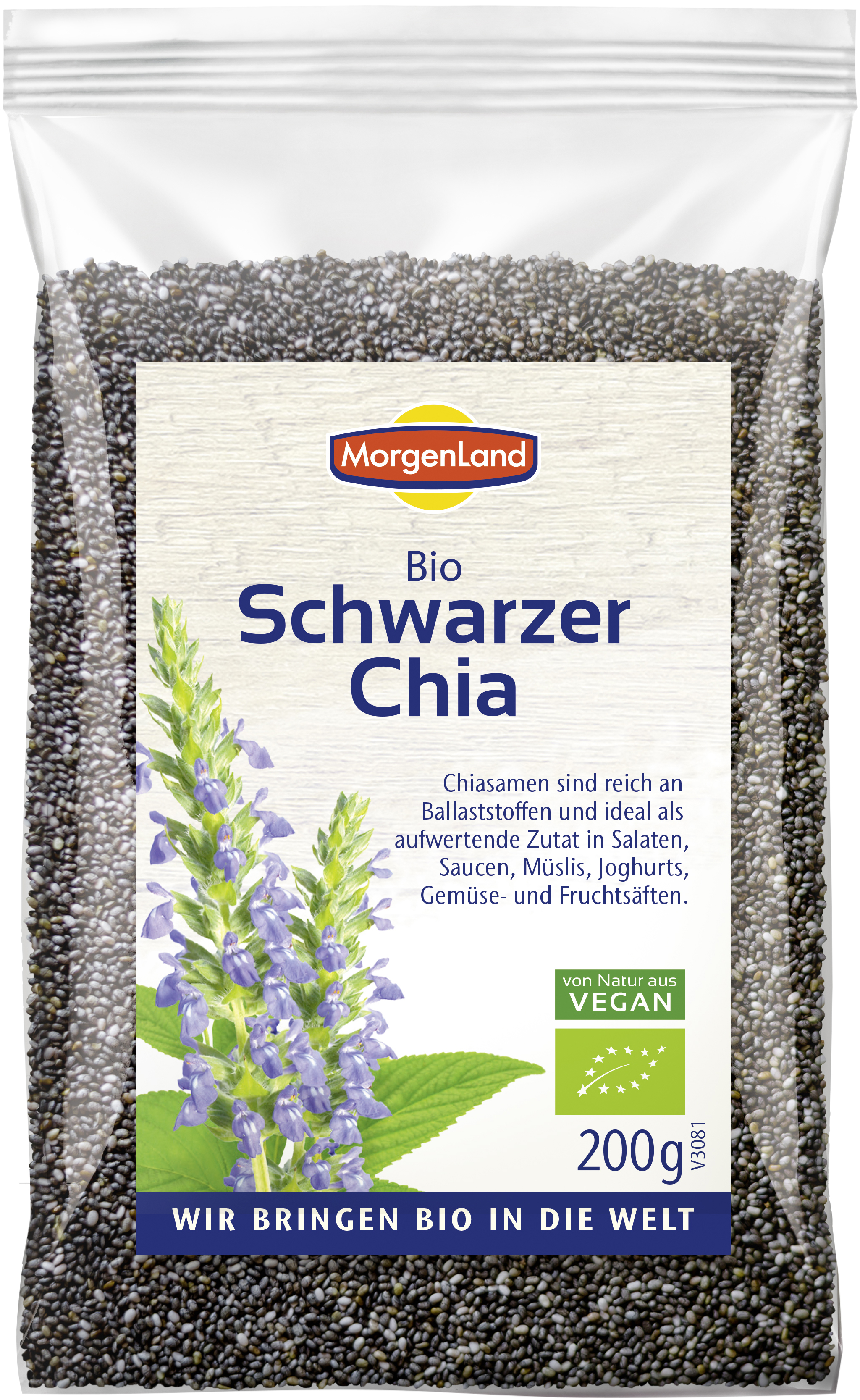 MorgenLand Schwarzer Chia 200g/nl