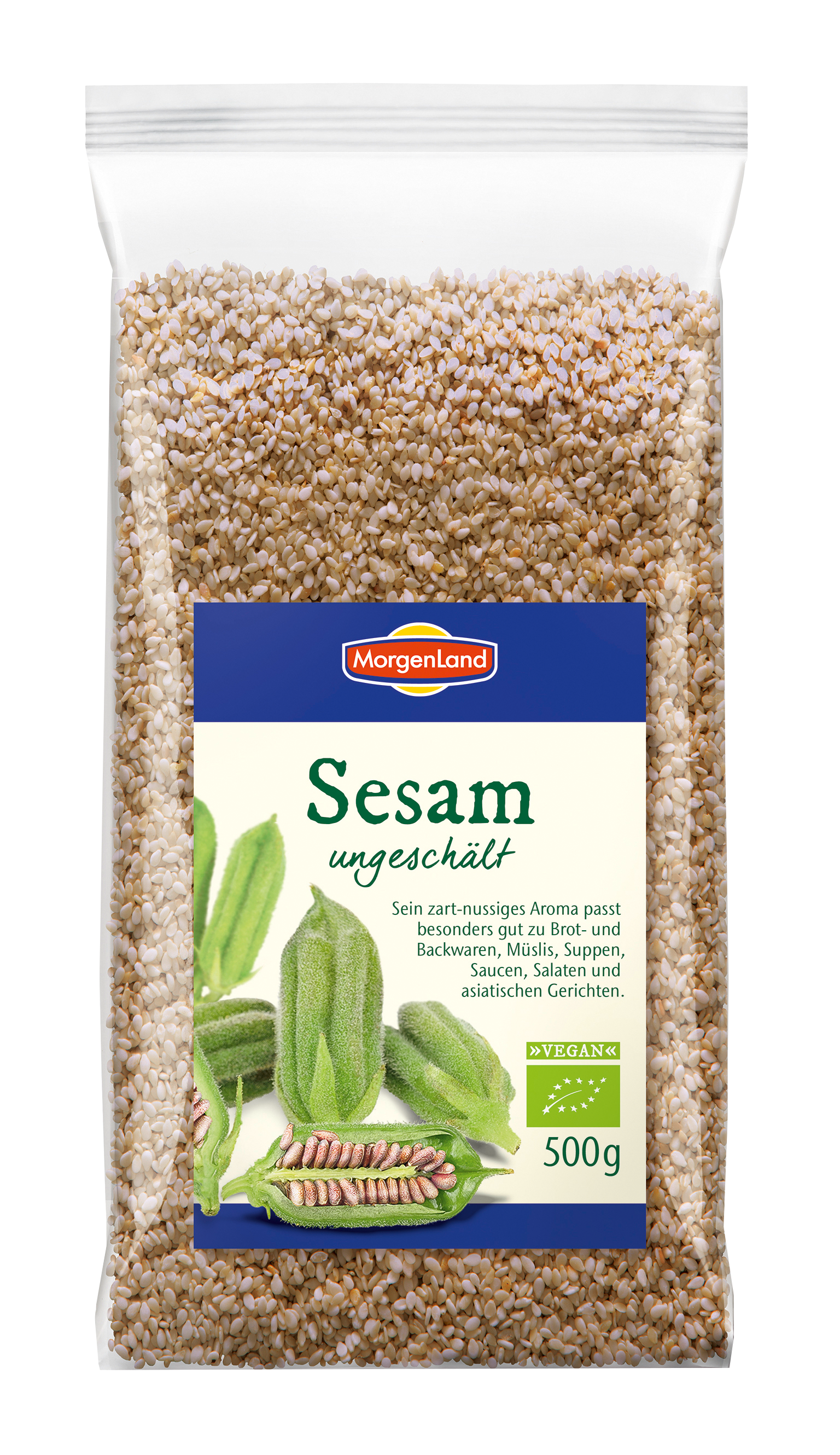 MorgenLand Sesam ungeschält 500g