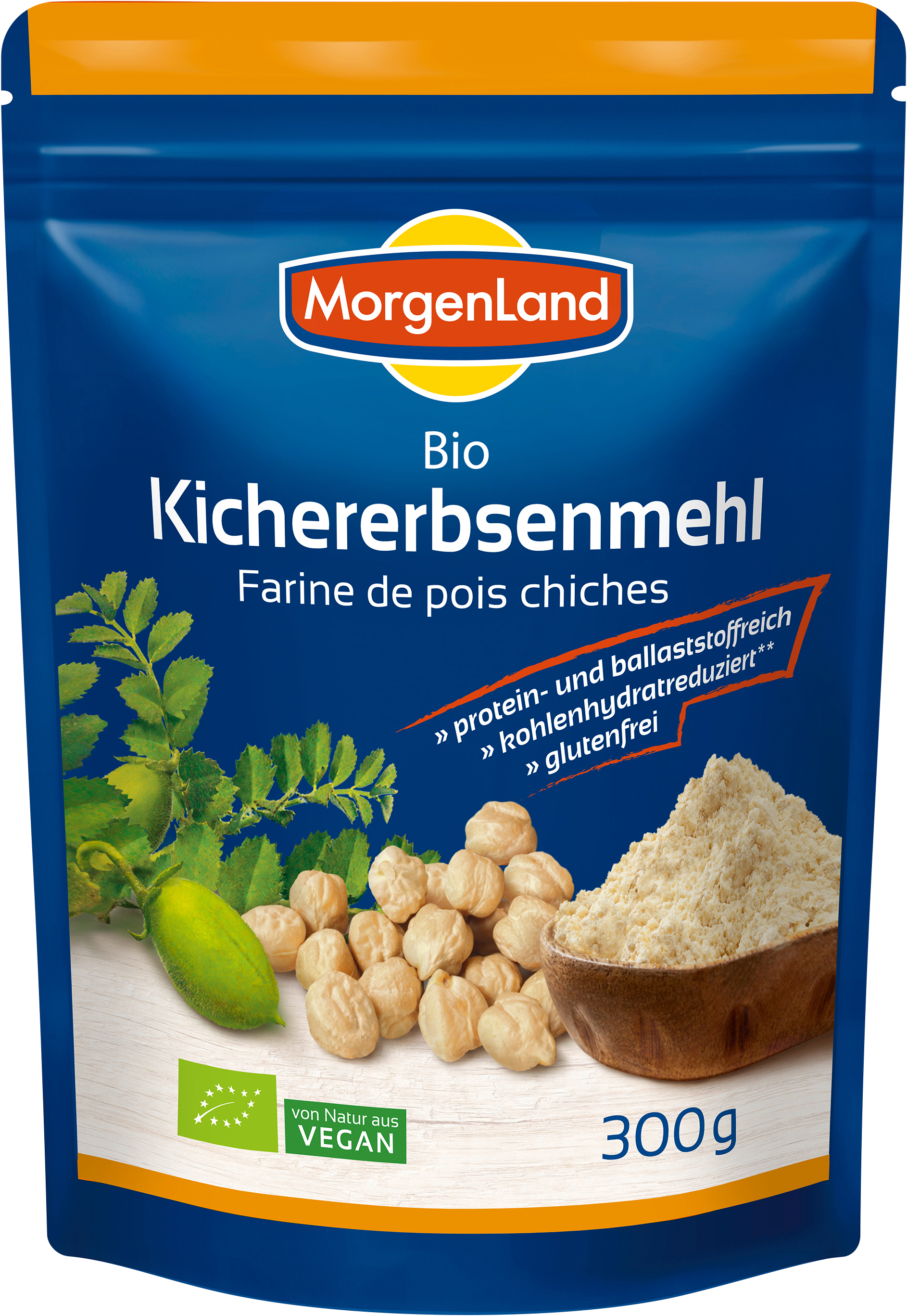 MorgenLand Kichererbsenmehl 300g/A