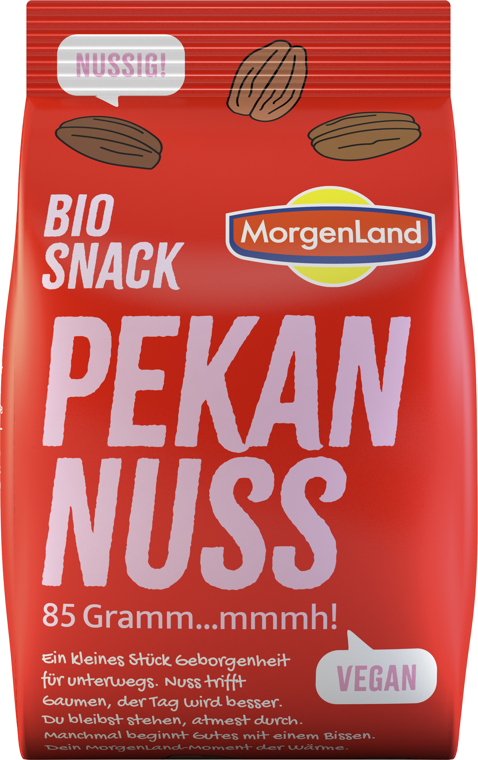 MorgenLand Snack Pekan Nuss 85g