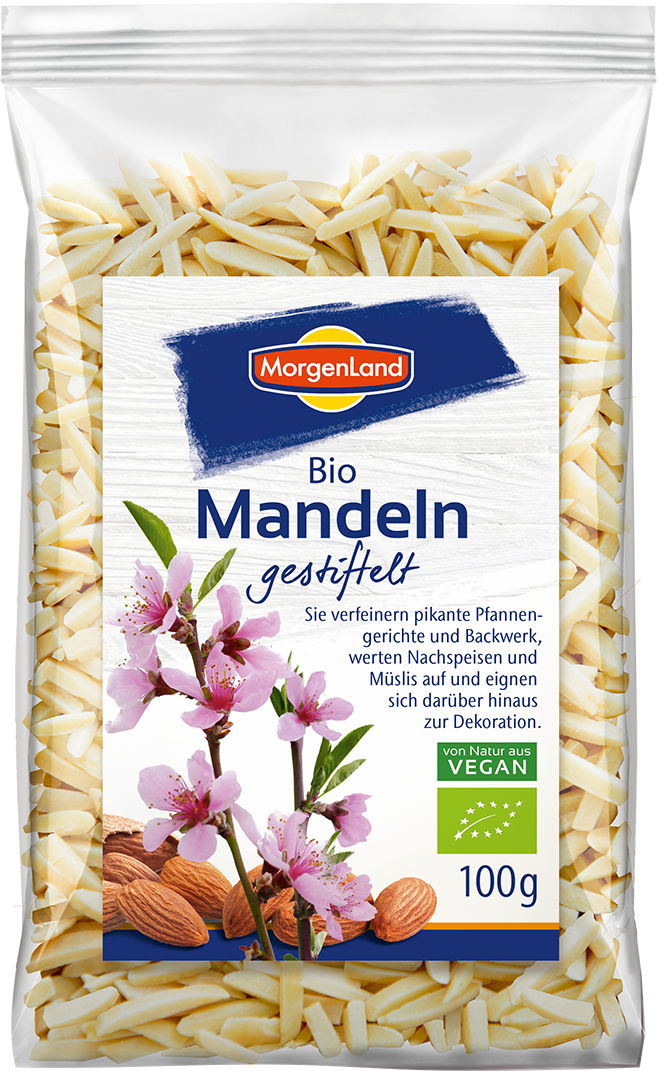 MorgenLand Mandeln gestiftelt 100g