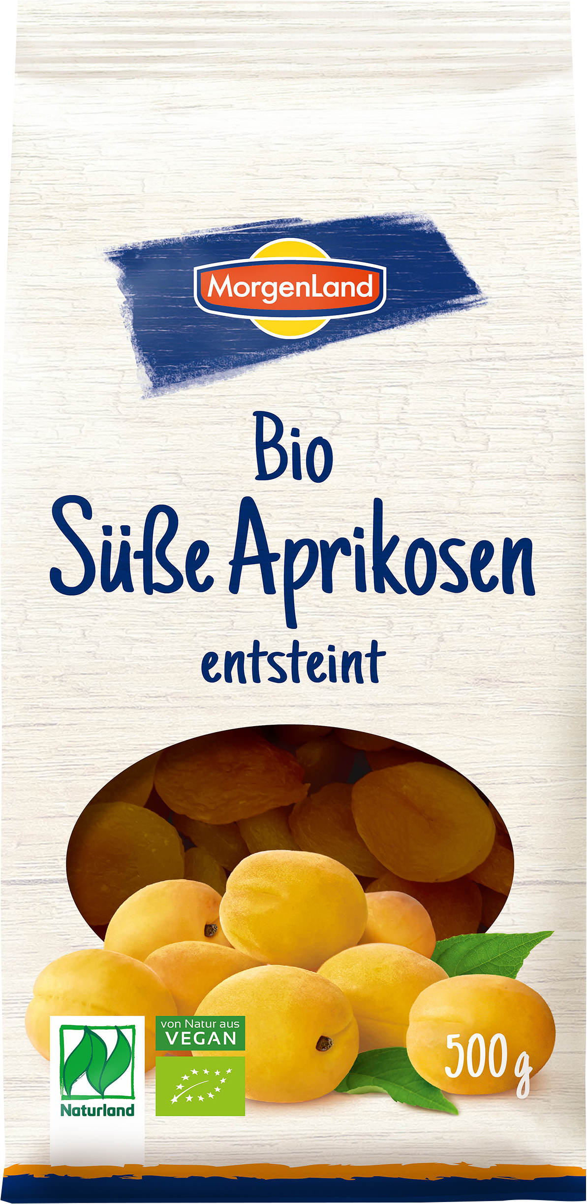 MorgenLand Süße Aprikosen entsteint 500g/nl
