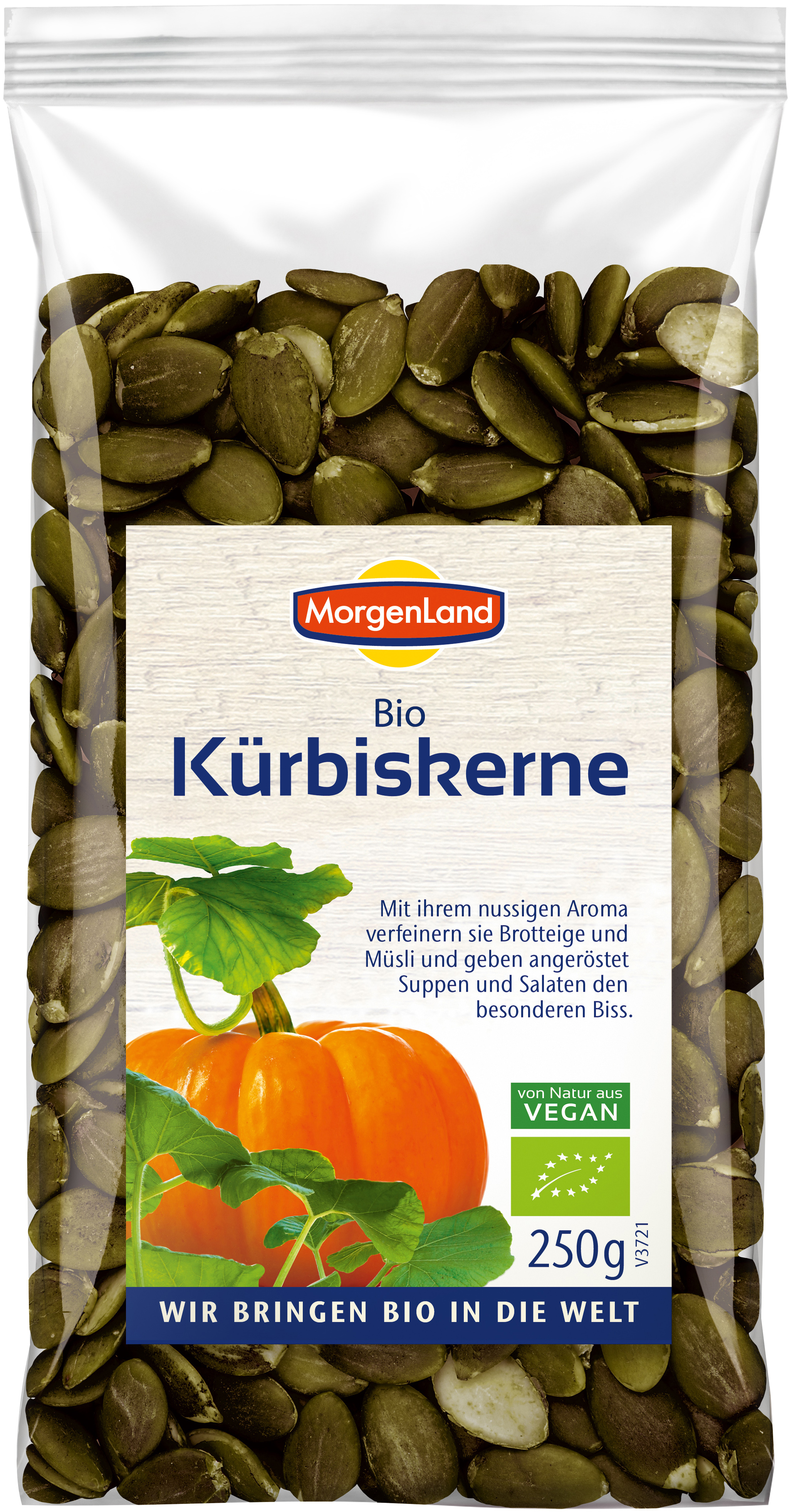 MorgenLand Kürbiskerne 250g/nl