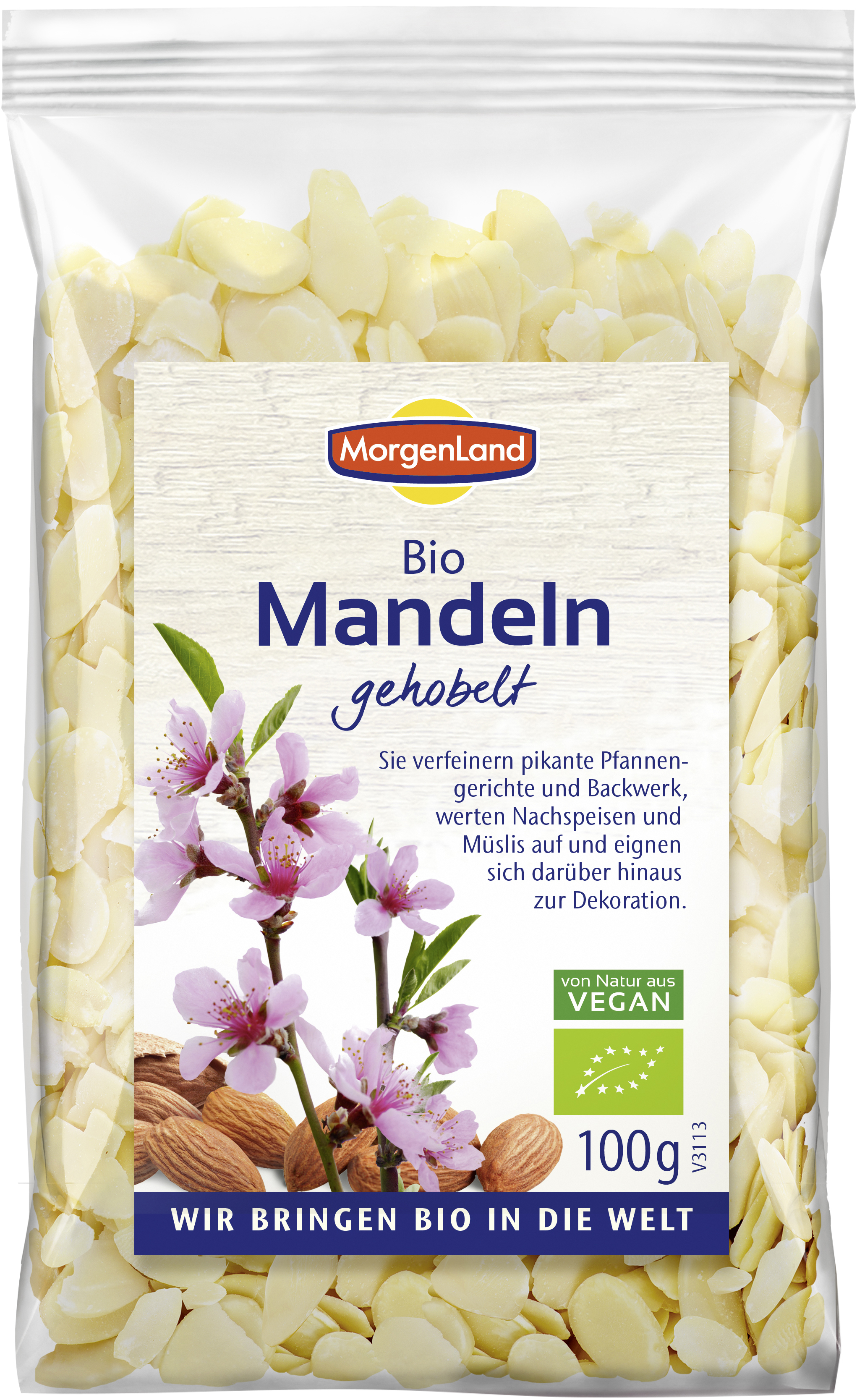 MorgenLand Mandeln gehobelt 100g