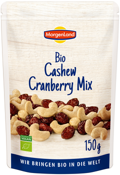 MorgenLand Cashew Cranberry Mix 150g/nl