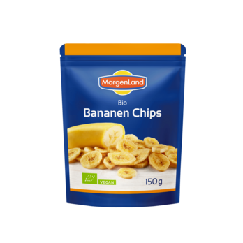 MorgenLand Bananen Chips 150g/nl