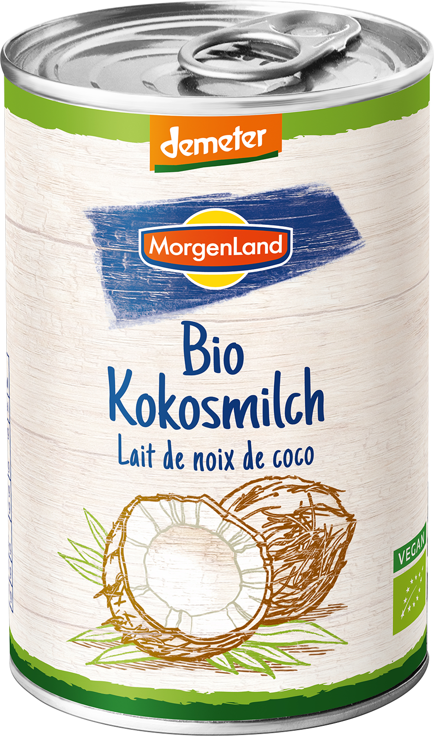 MorgenLand Kokosmilch demeter 400ml/nl