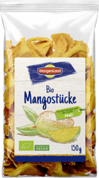 Morgenland Bio-Mangostücke 150g