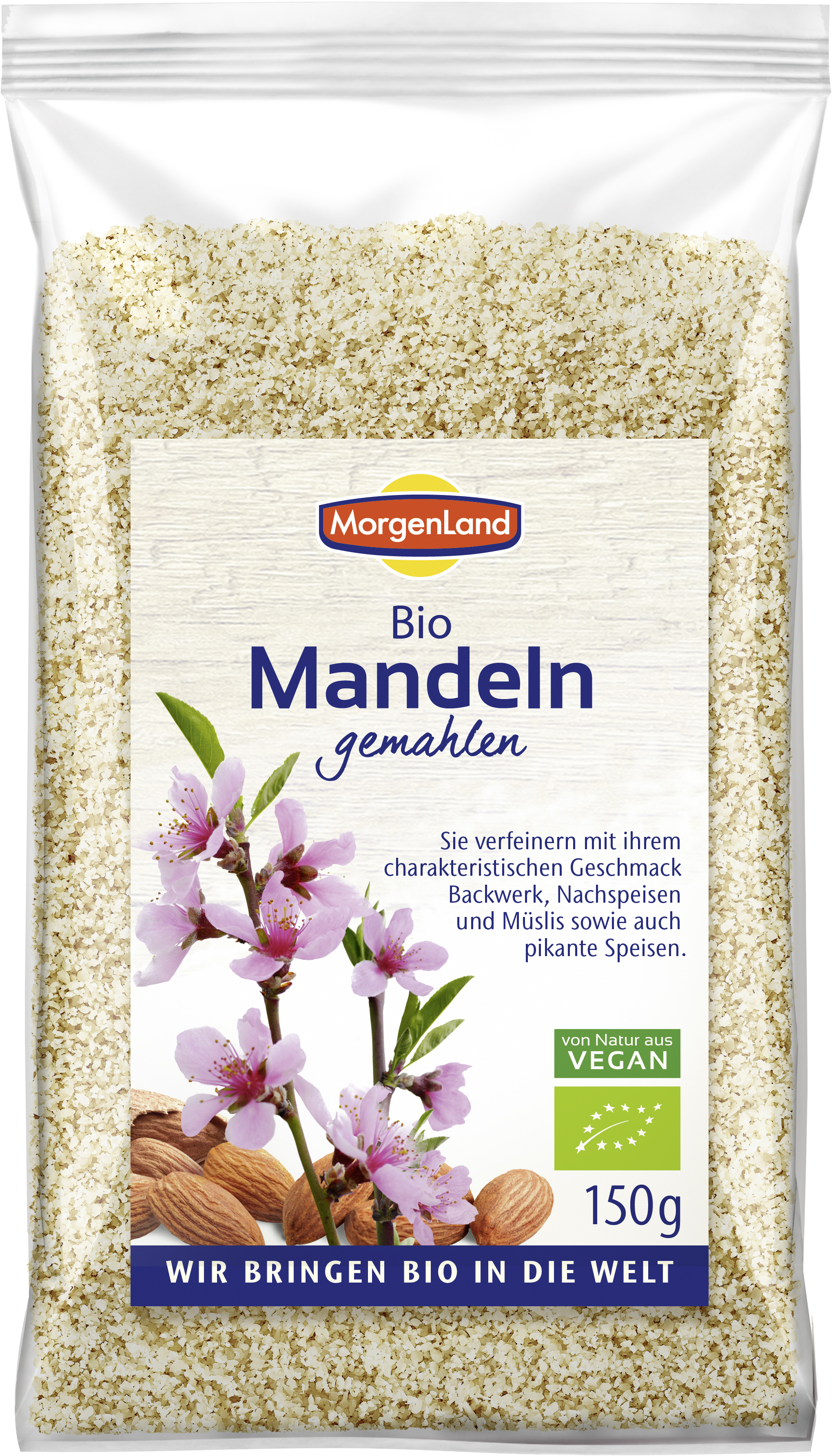 MorgenLand Mandeln gemahlen 150g/nl