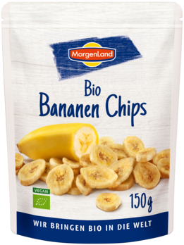 MorgenLand Bananen Chips 150g/nl