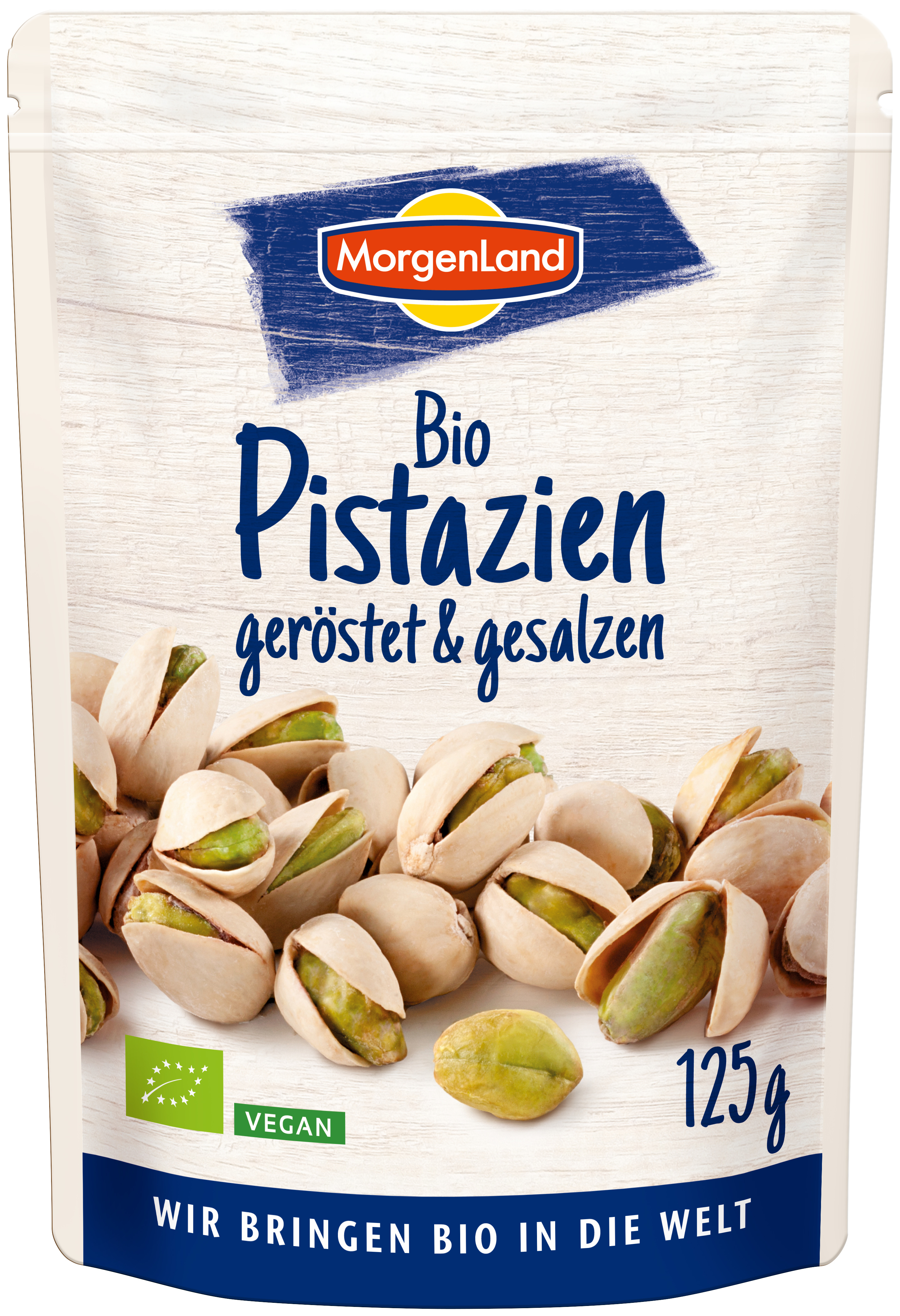 MorgenLand Pistazien geröstet & gesalzen 125g
